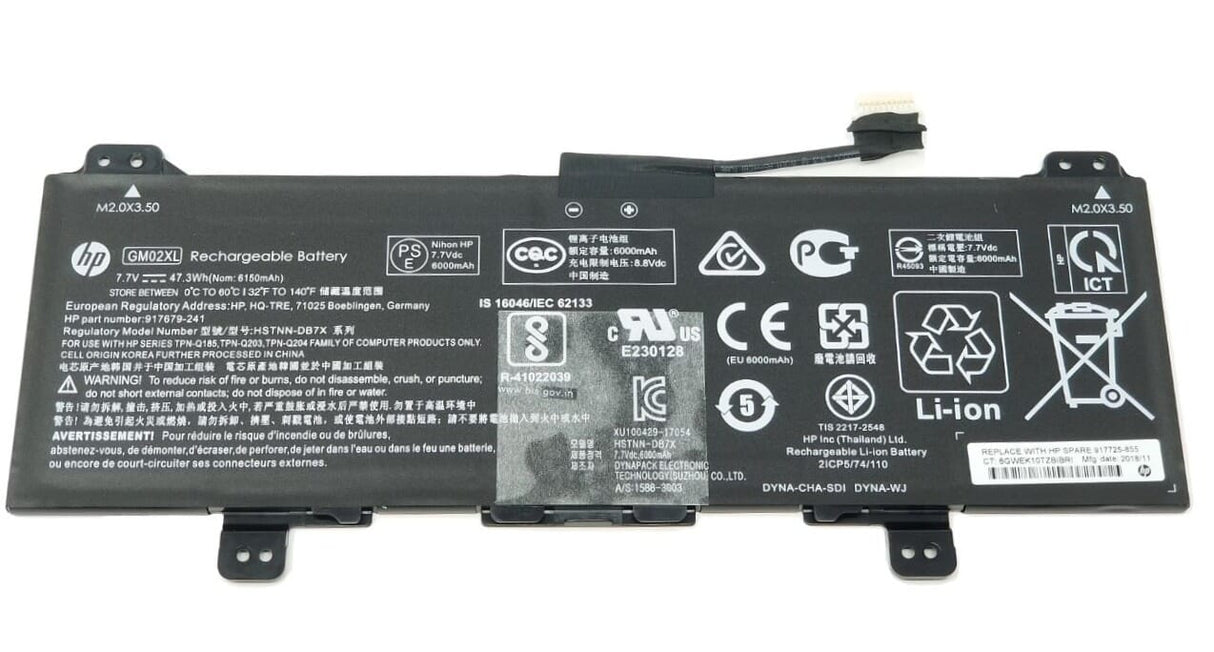 HP notebook baterie 6150 mAh