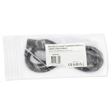 Private brand IEC320 -C13 to C14 Stream Exilit Cable 2 meters - Black