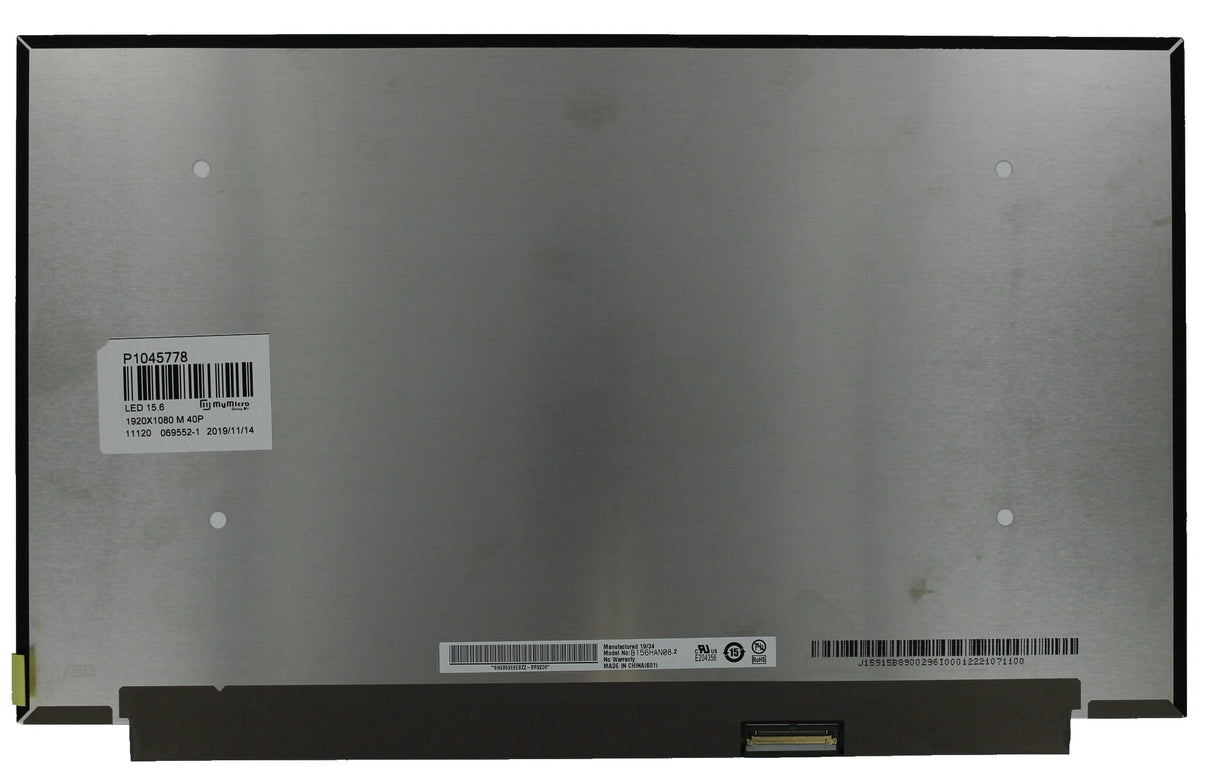 OEM 15,6 palčni LCD zaslon 1920x1080 Mat 40Pin, IPS, 144Hz