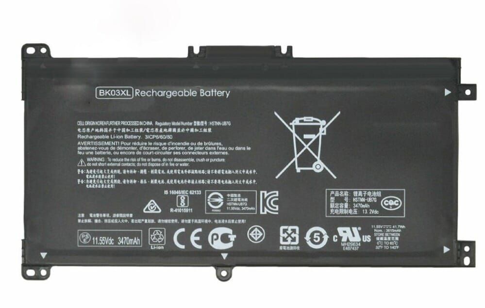 HP notebook baterie 3470 mAh