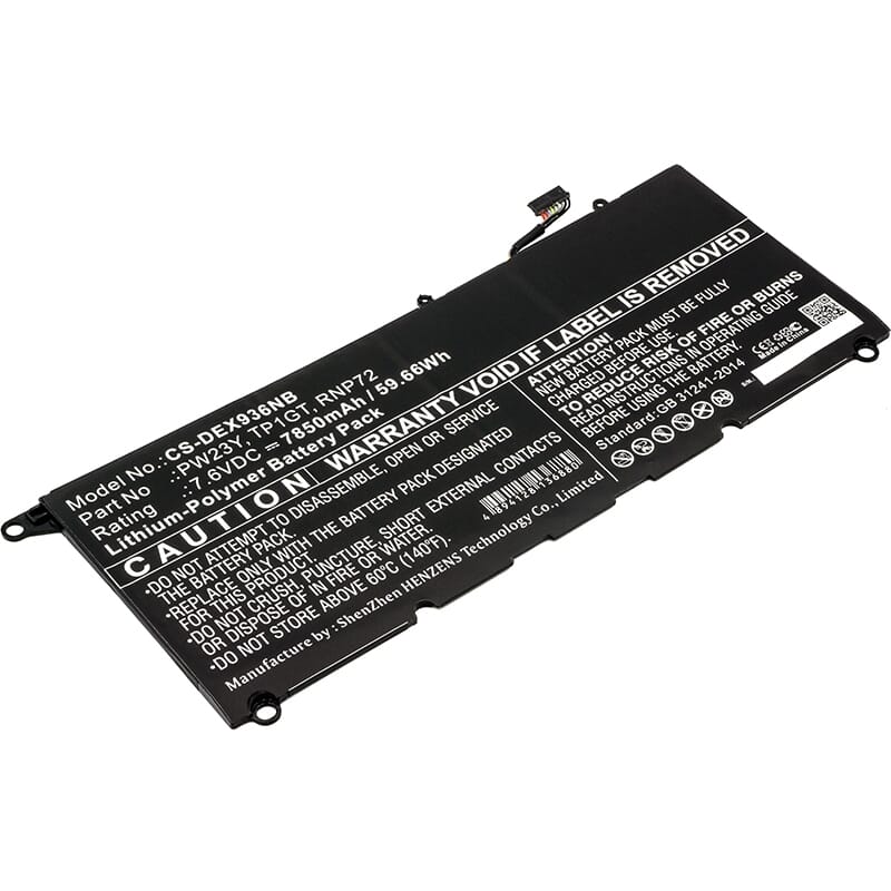 Náhradní notebook baterie 5400 mAh