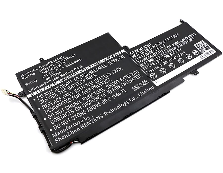 Náhradní notebook baterie 5600 mAh