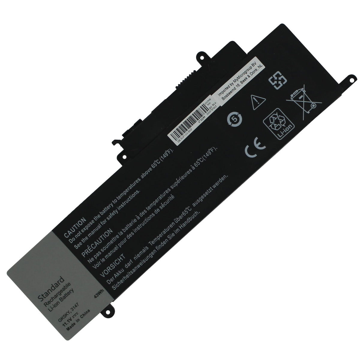 Batterie de remplacement de l'ordinateur portable 3500mAh