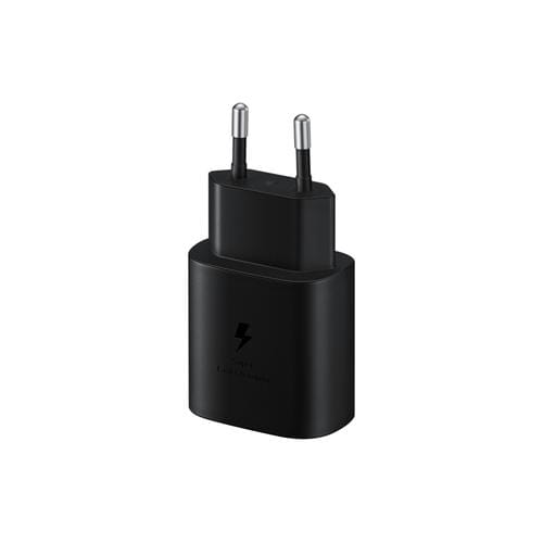 Samsung charger with cable 1M USB C 25W Black
