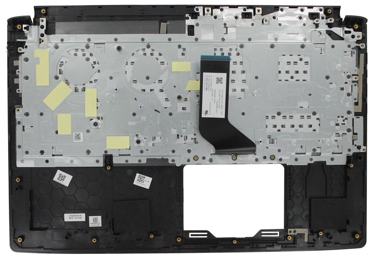 Tastiera per laptop Acer Qwerty US + COPERCHIO TOP - NERO