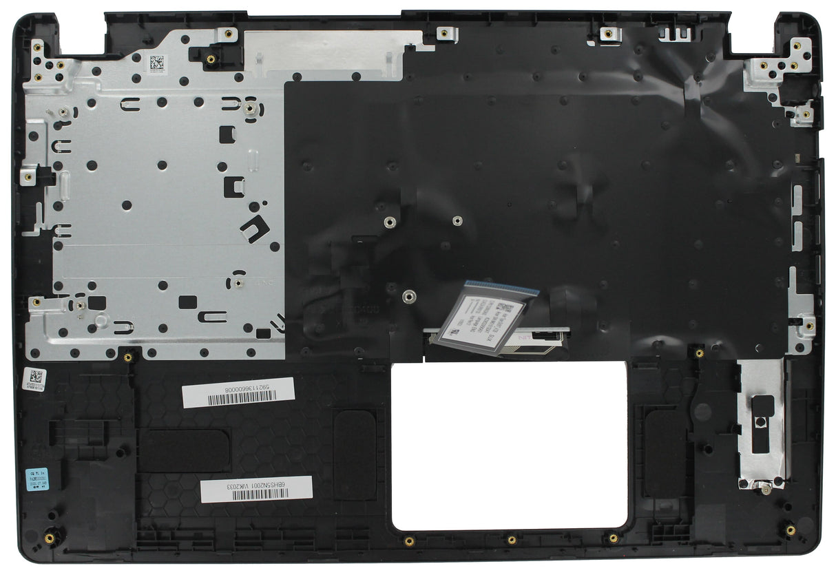 Tastiera per laptop Acer Qwerty US + COPERCHIO TOP - NERO