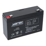 Yanec blybatteri 6v 12ah