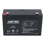 Yanec blybatteri 6v 12ah
