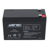 Batteria di piombo Yanec 12V 7,5ah (6,3 mm)