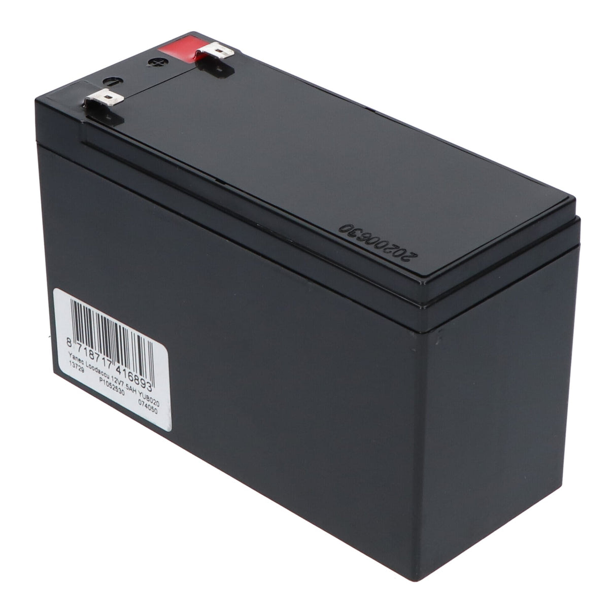 Batteria di piombo Yanec 12V 7,5ah (6,3 mm)
