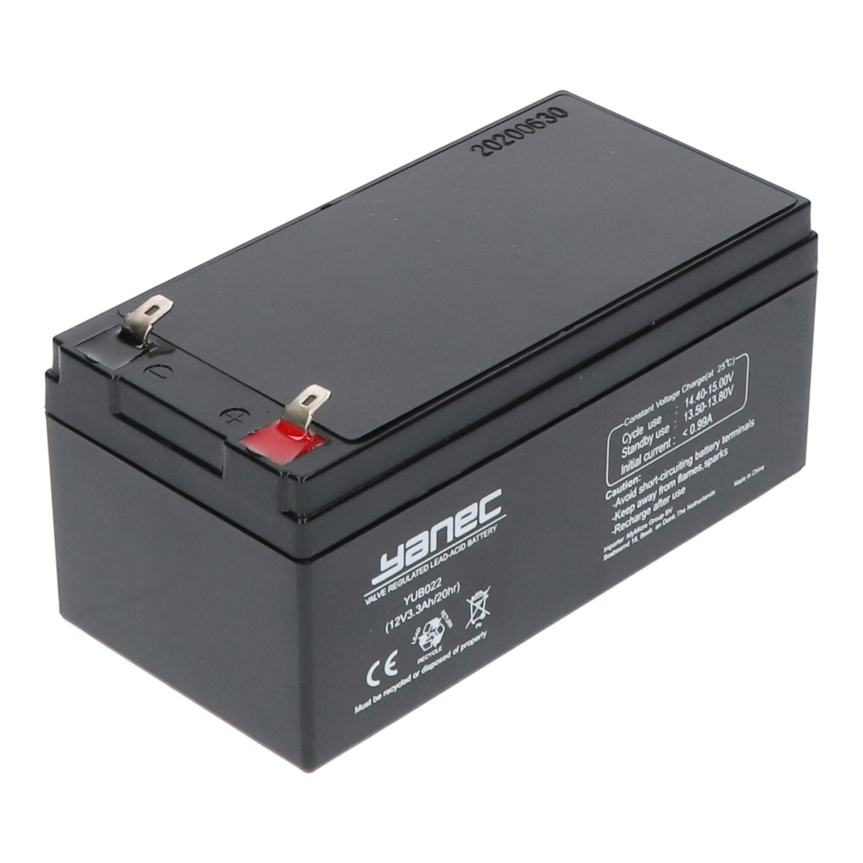 Batteria di piombo Yanec 12V 3.3Ah
