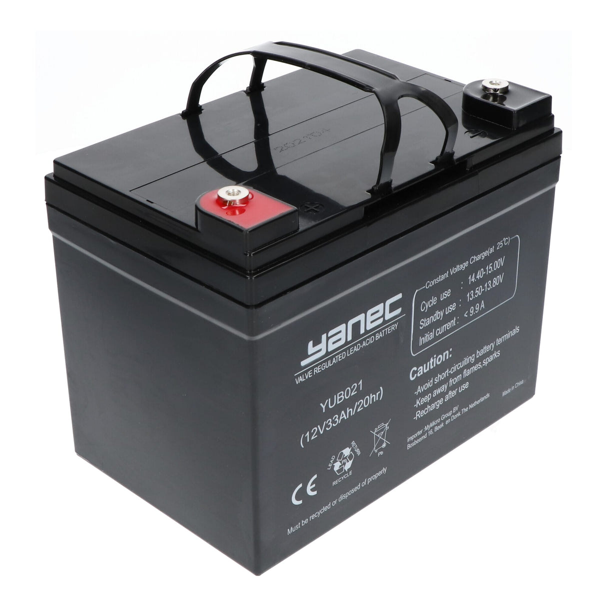 Batteria di piombo Yanec 12V 33Ah