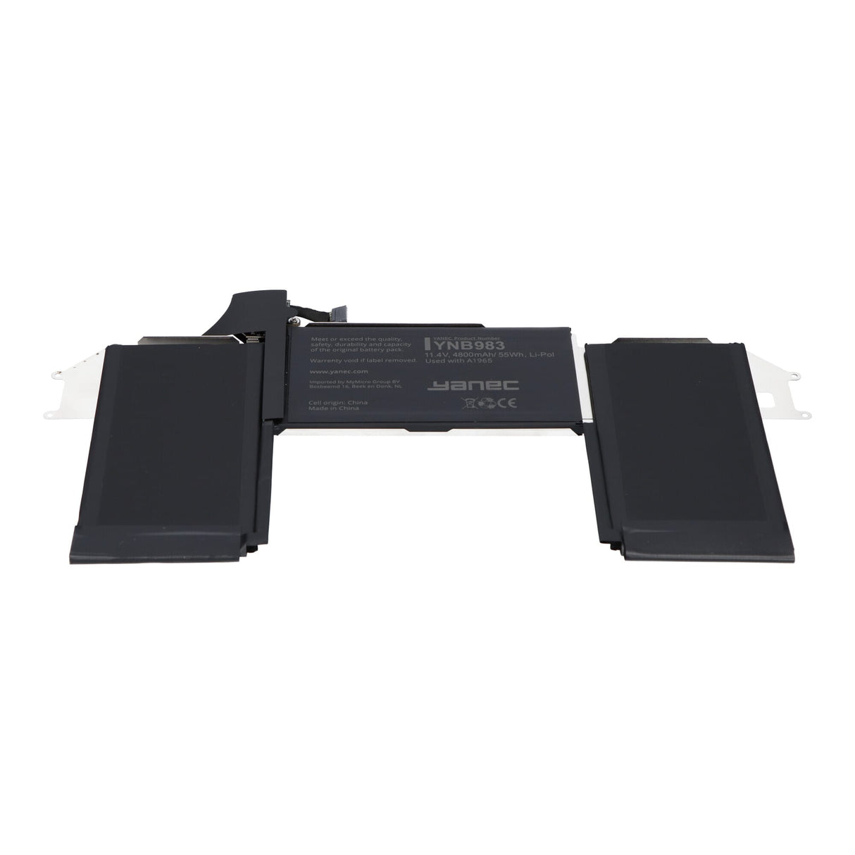 Yanec MacBook Battery 4800 MAH