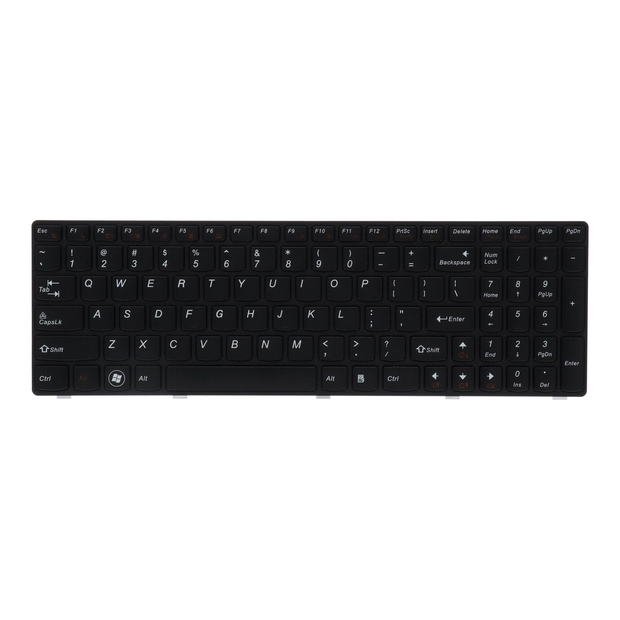 Replacement Reppar Laptop Keyboard Qwerty Us for Lenovo