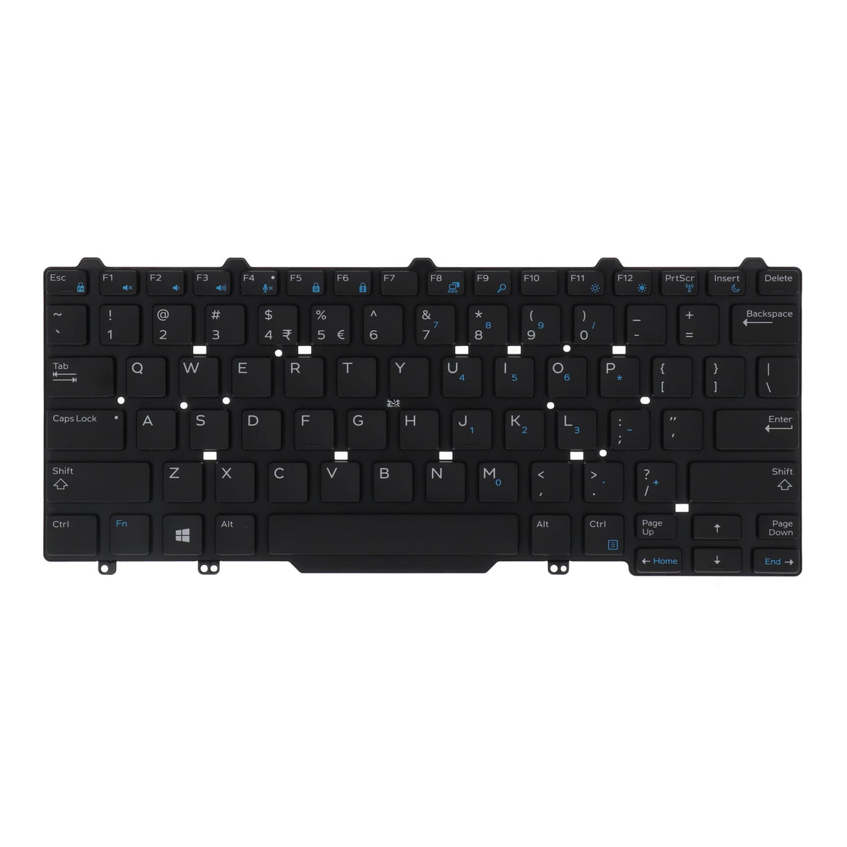 Dell Laptop Keyboard Qwerty US