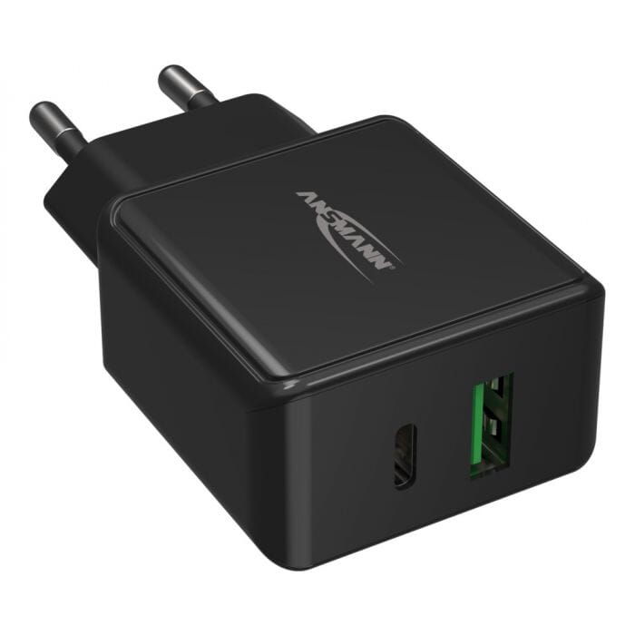 Ansmann Home Charger HC218pd Black 18W