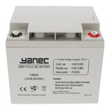 Yanec -Gel -Batterie 12V 36,4AH
