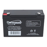 Dyno Europe Dyno Lead Battery 6V 12AH