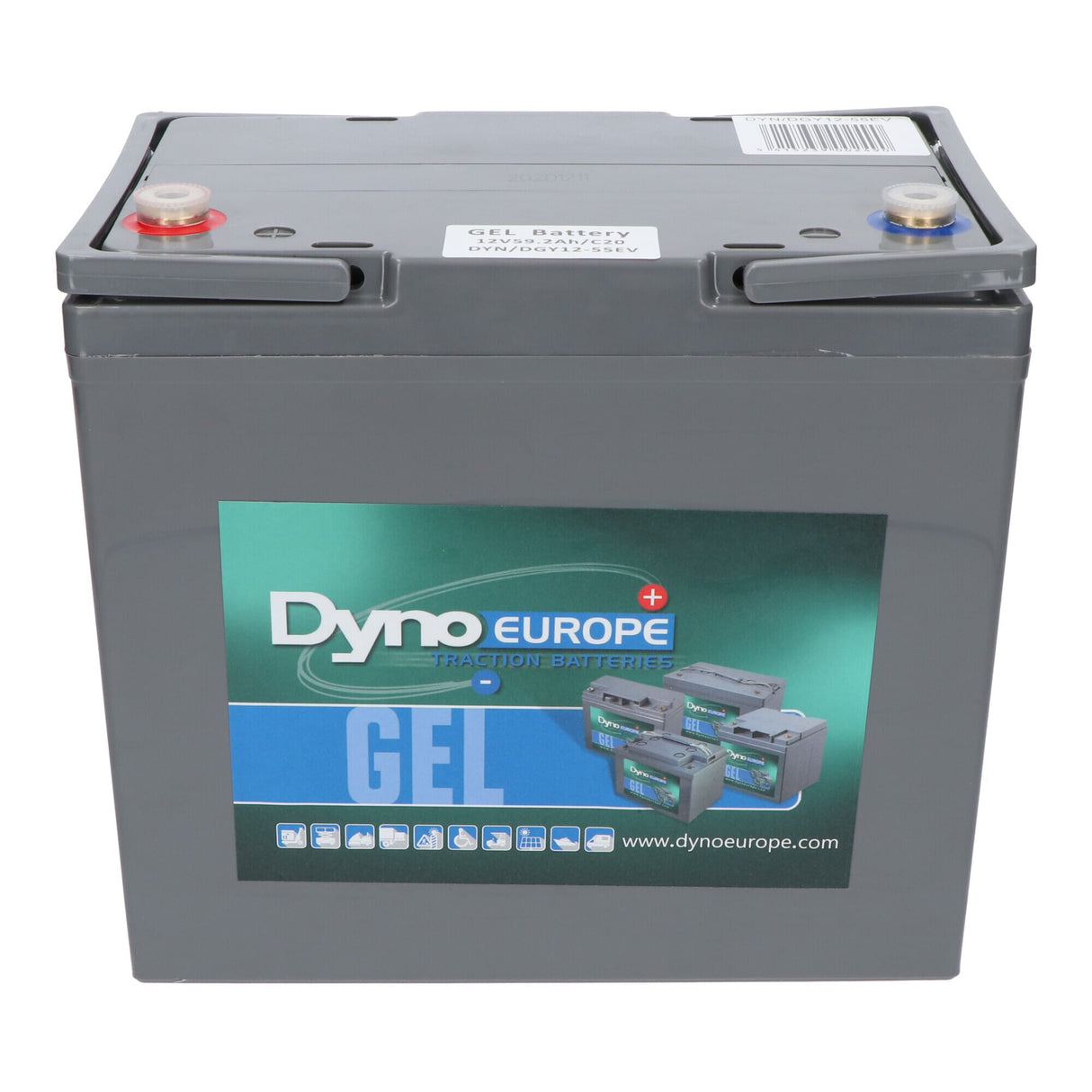 Dyno europe dyno gel accu 12v 59ah