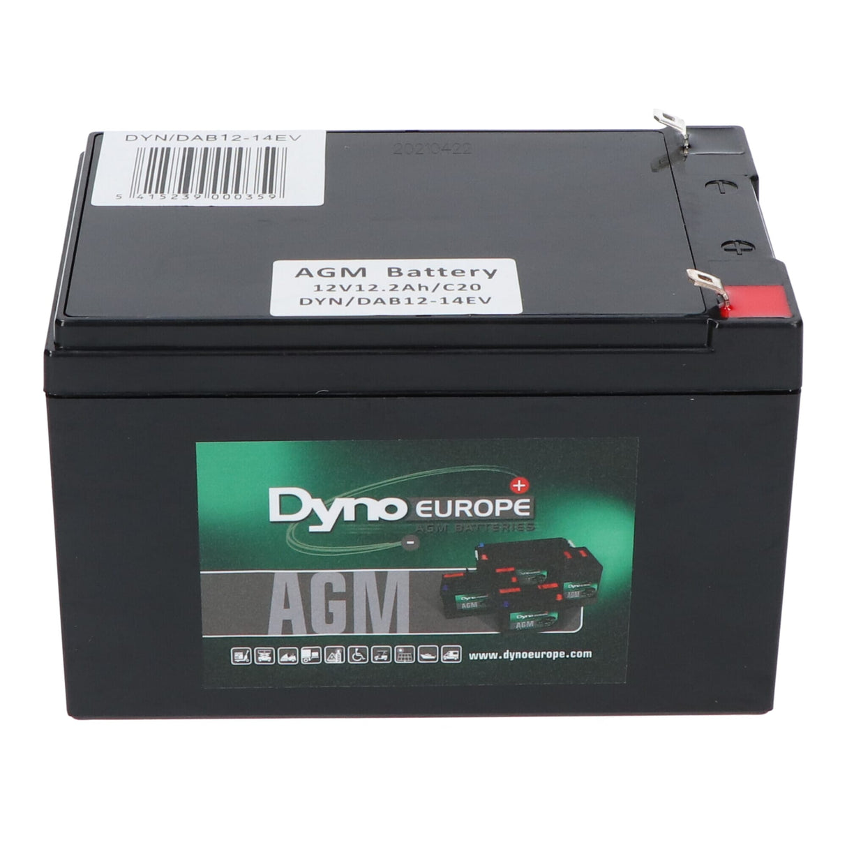 Dyno Europe Dyno AGM baterie 12V 16.4Ah (cyklické použití)
