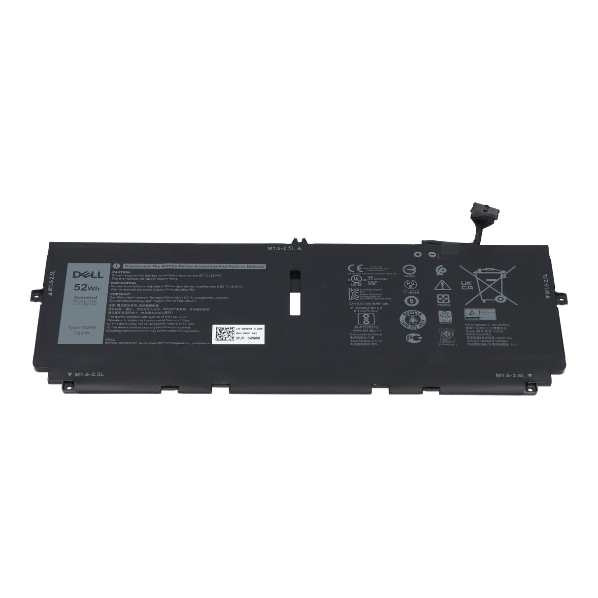 Baterie notebooku Dell 6500 mAh