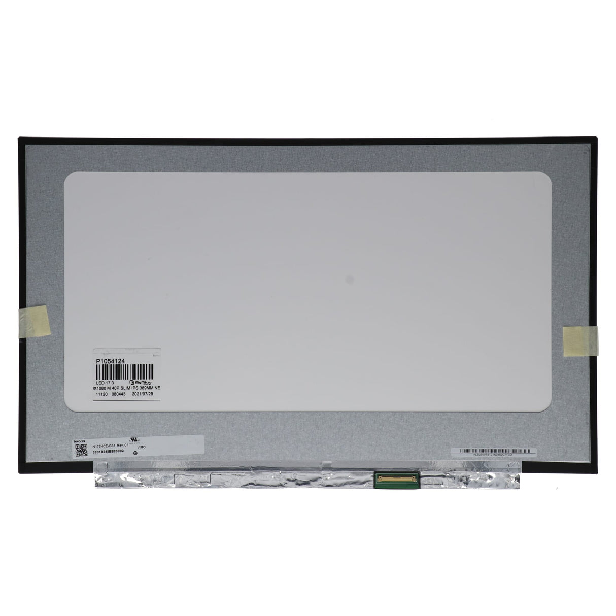 OEM 17.3 Inch LCD screen 1920x1080 Mat 40pin EDP, IPS, 144Hz