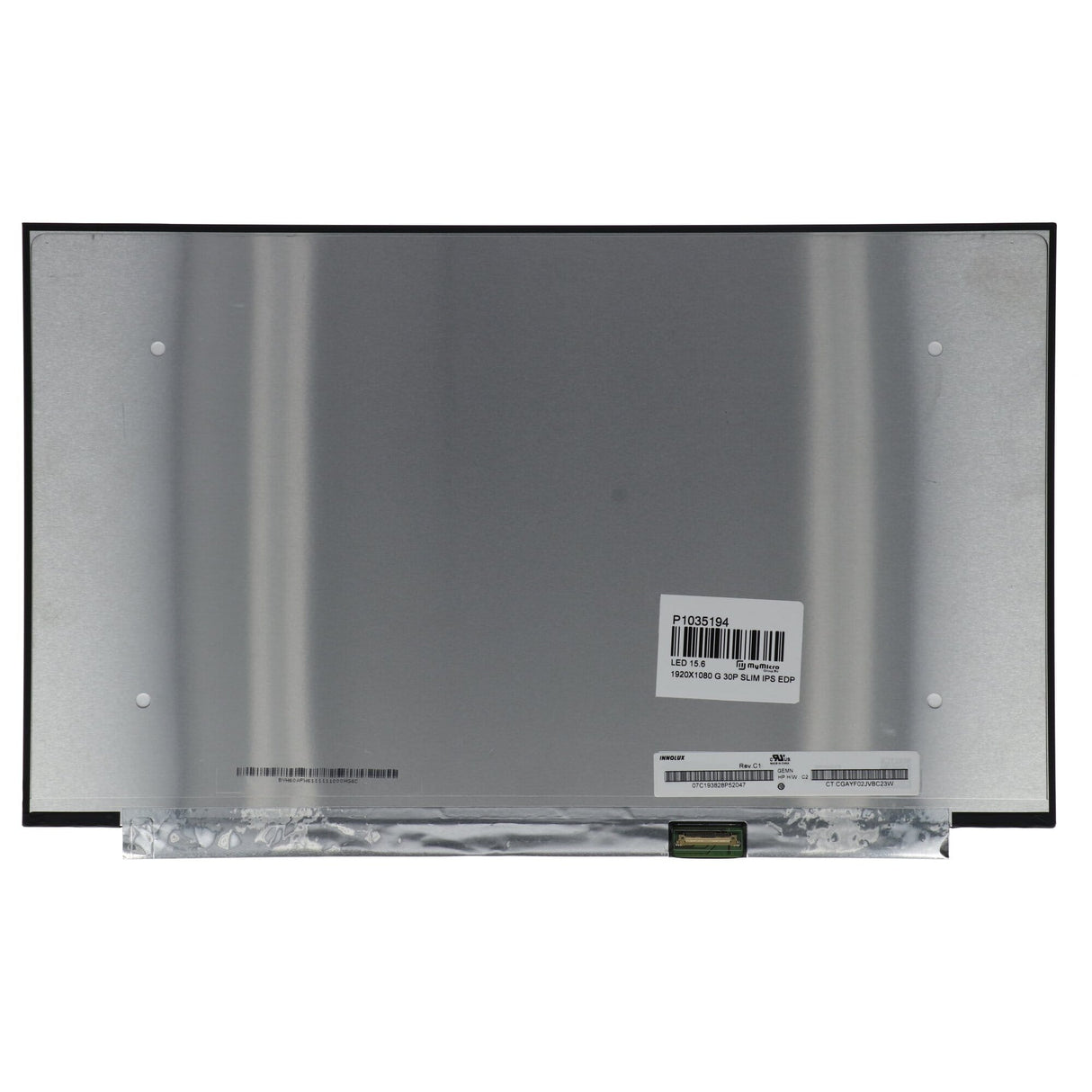 OEM 15.6 Inch LCD screen 1920x1080 Gloss 30pin EDP, IPS