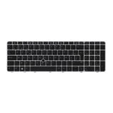 HP Laptop keyboard Azerty BE + Trackpoint