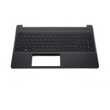 HP Laptop Keyboard Qwerty US + Top Cover - Gray
