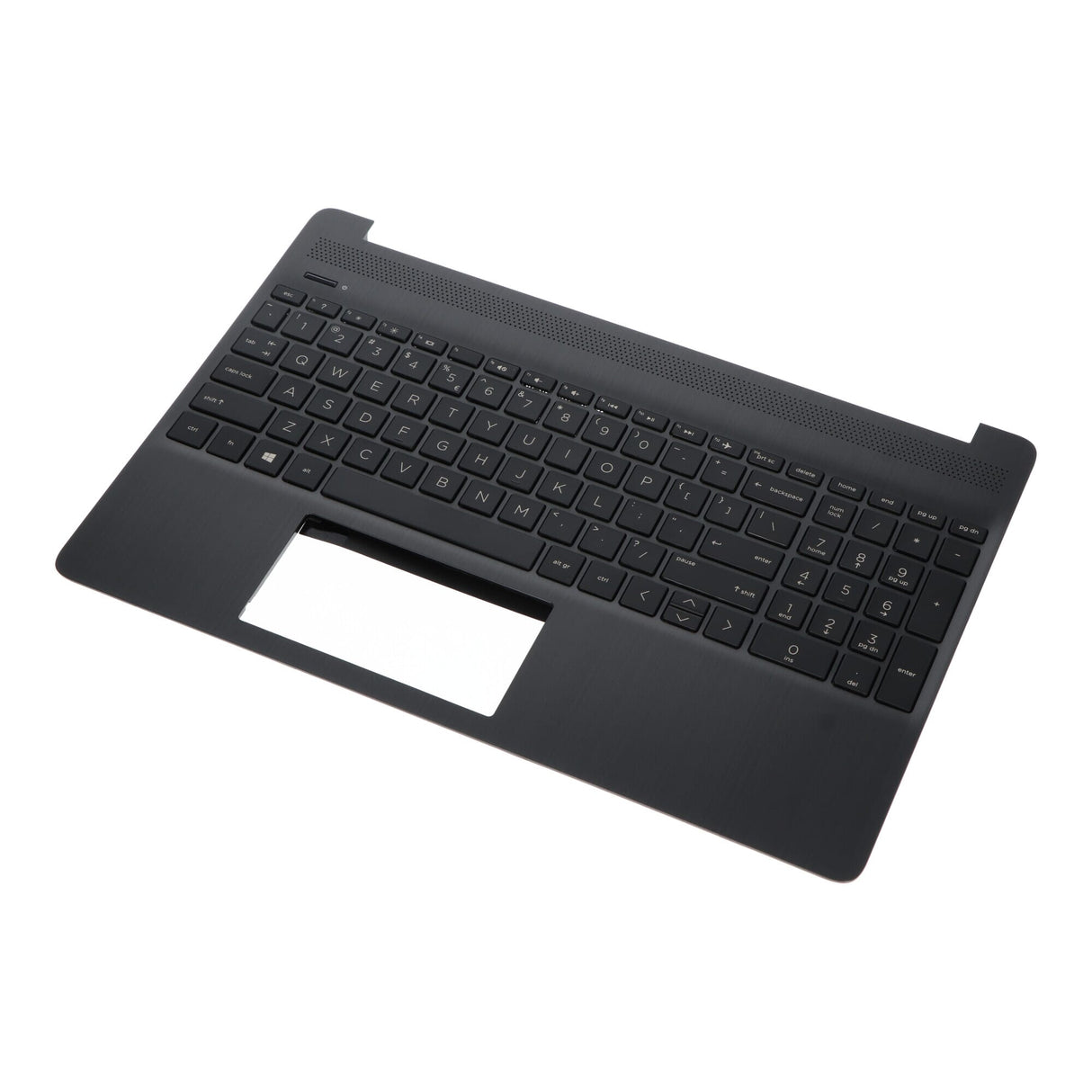 HP Laptop Keyboard Qwerty US + Top Cover - Gray
