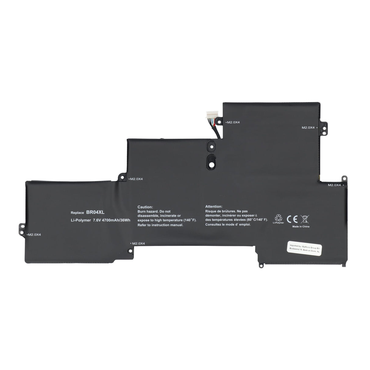 Náhradní notebook baterie 4700 mAh