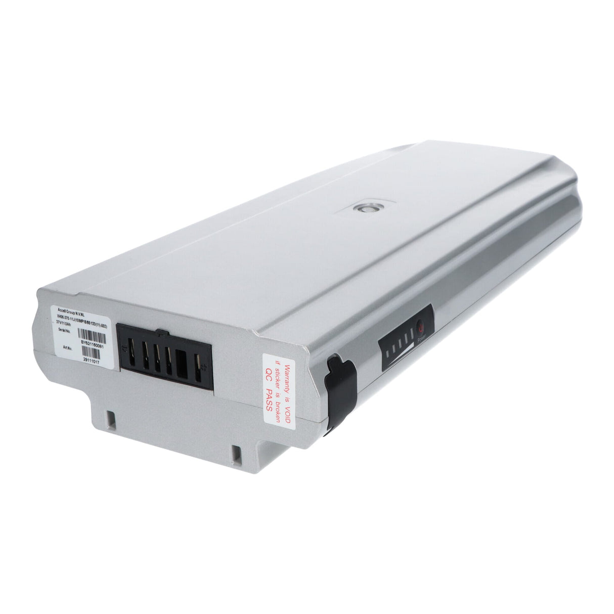Sparta e-motion c3 fietsaccu 36v 11ah zilver