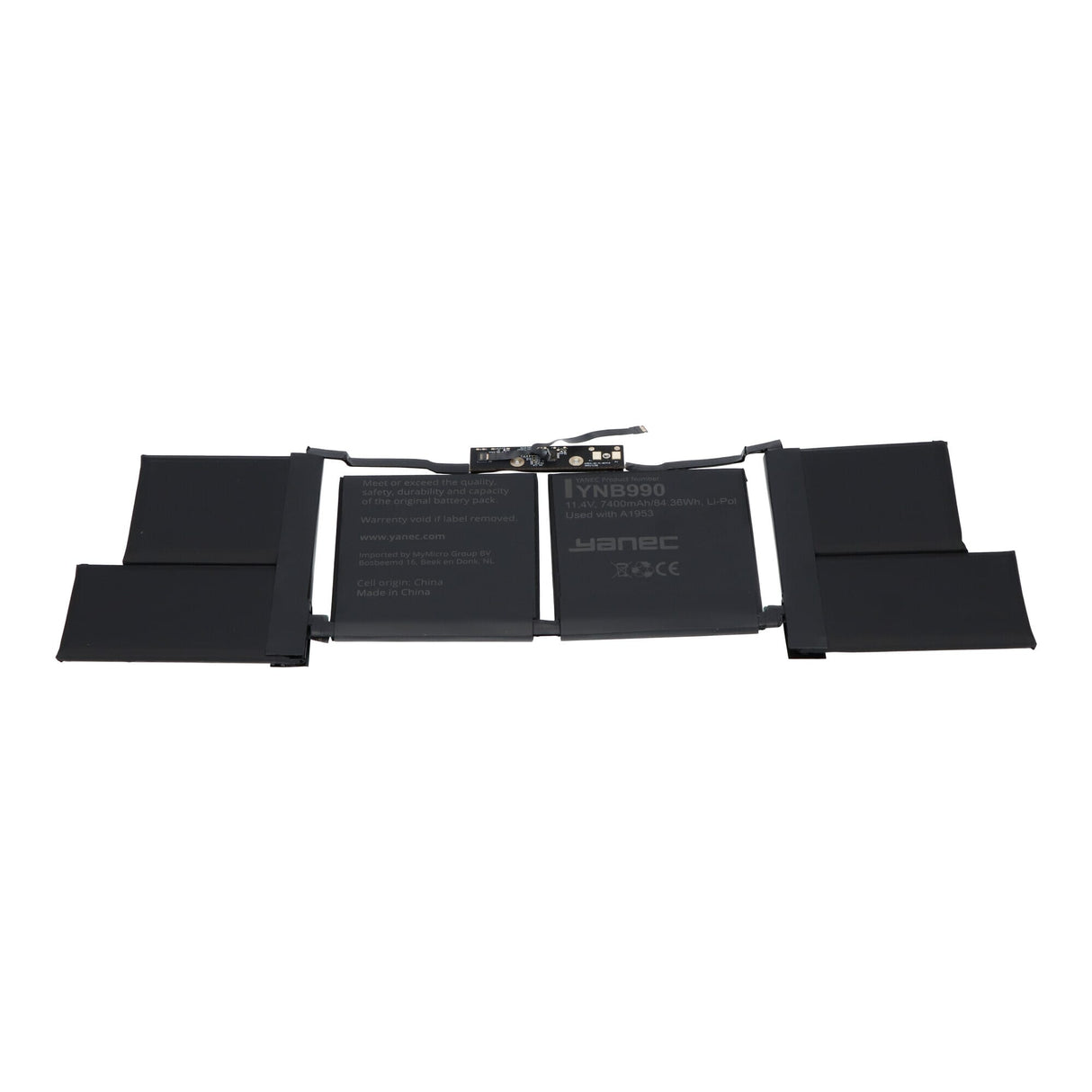 Yanec MacBook Battery 7400mAh