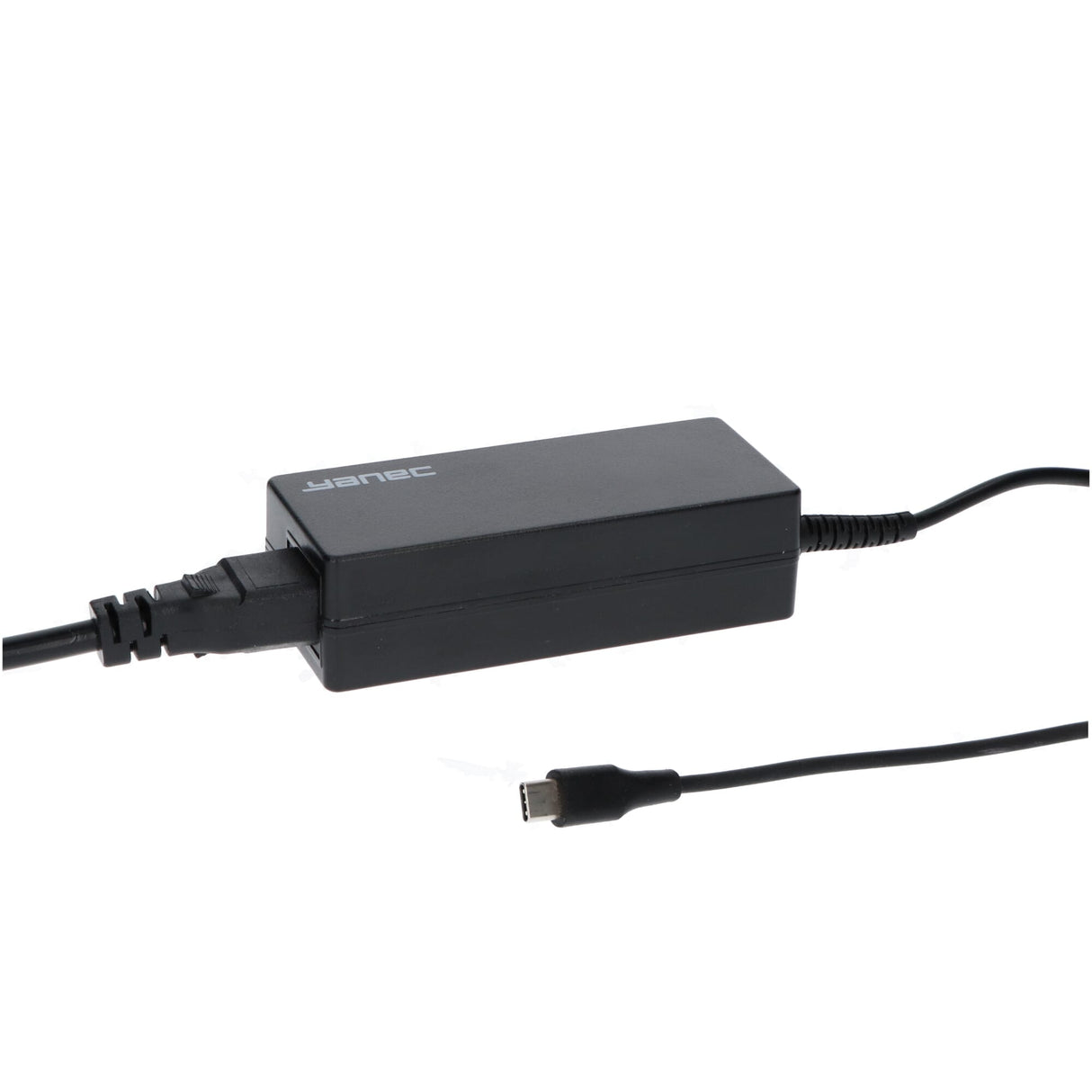 Yanec bærbar PC USB-C AC-adapter 65W svart