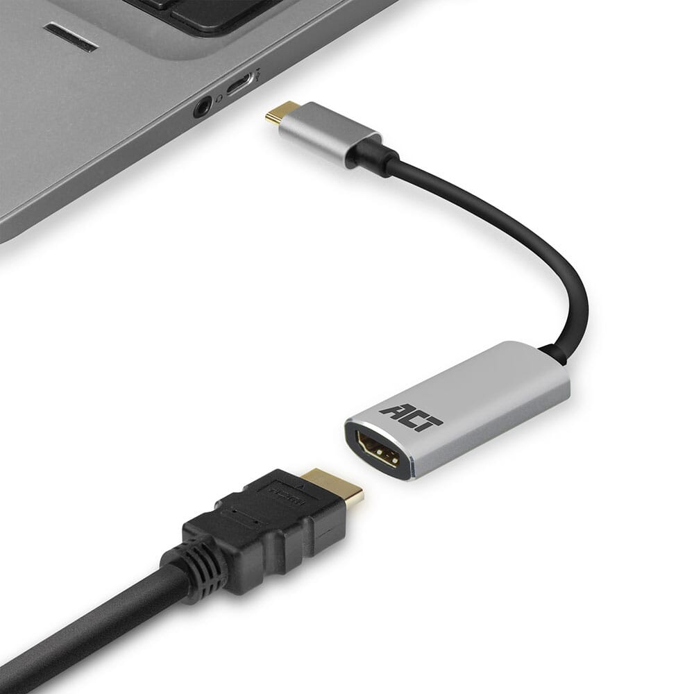Handle USB-C til HDMI kvinnelig adapter, 4K