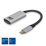 Handle USB-C til HDMI kvinnelig adapter, 4K