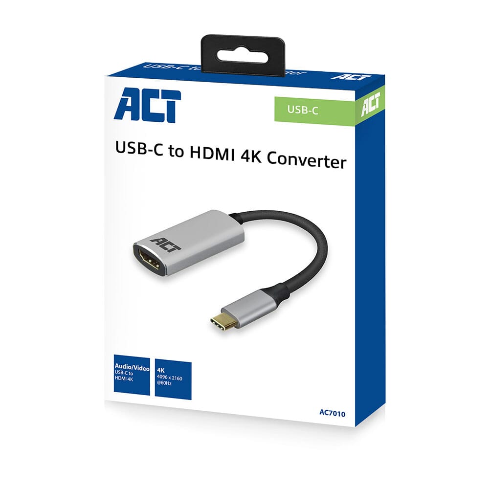 Handle USB-C til HDMI kvinnelig adapter, 4K