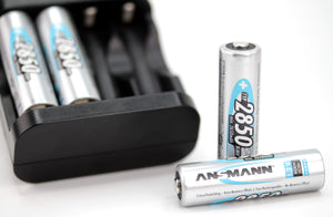 Anmann Nimh Battery Mignon AA TYP 2850 4er blemme