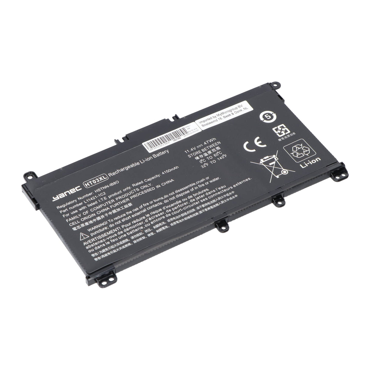 Baterie notebooku Yanec 4150Mah