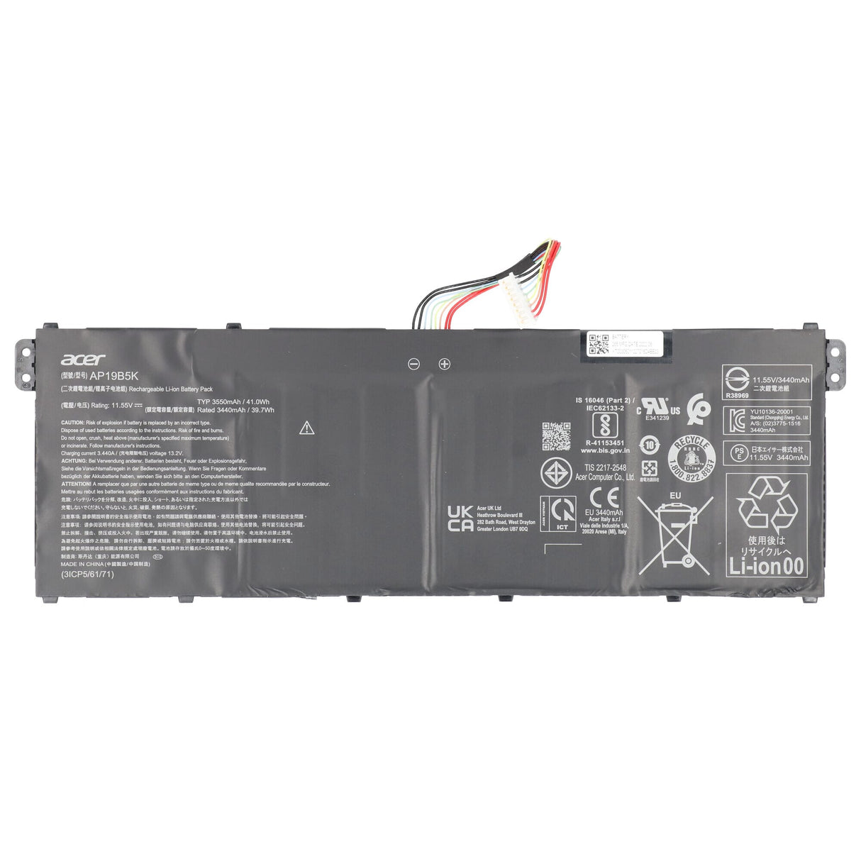 Acer notebook baterie 3550 mAh
