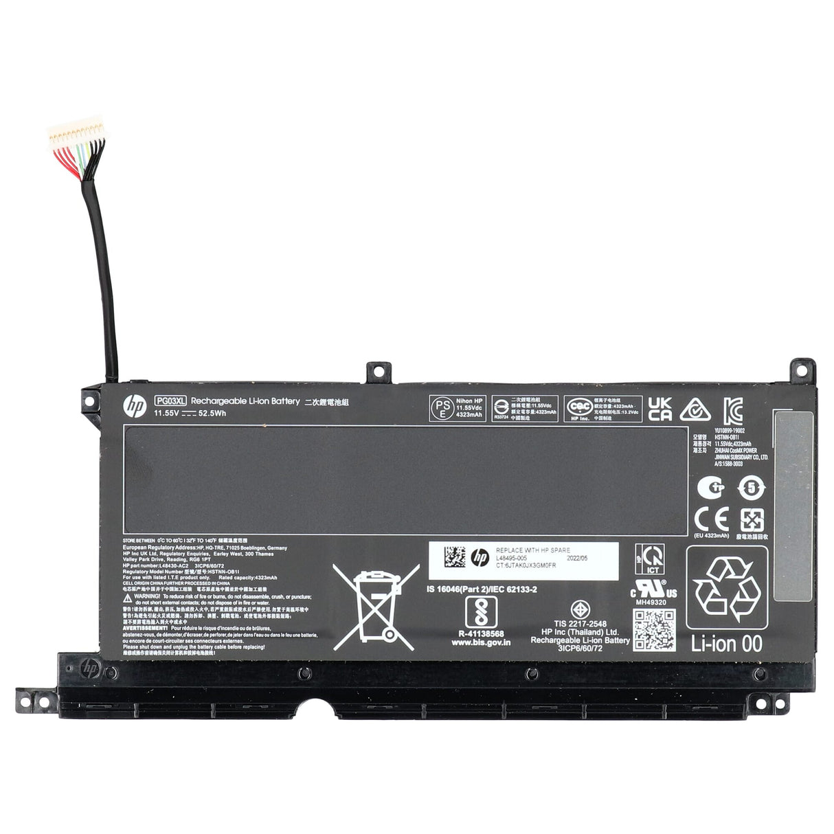 HP notebook baterie 4323 mAh