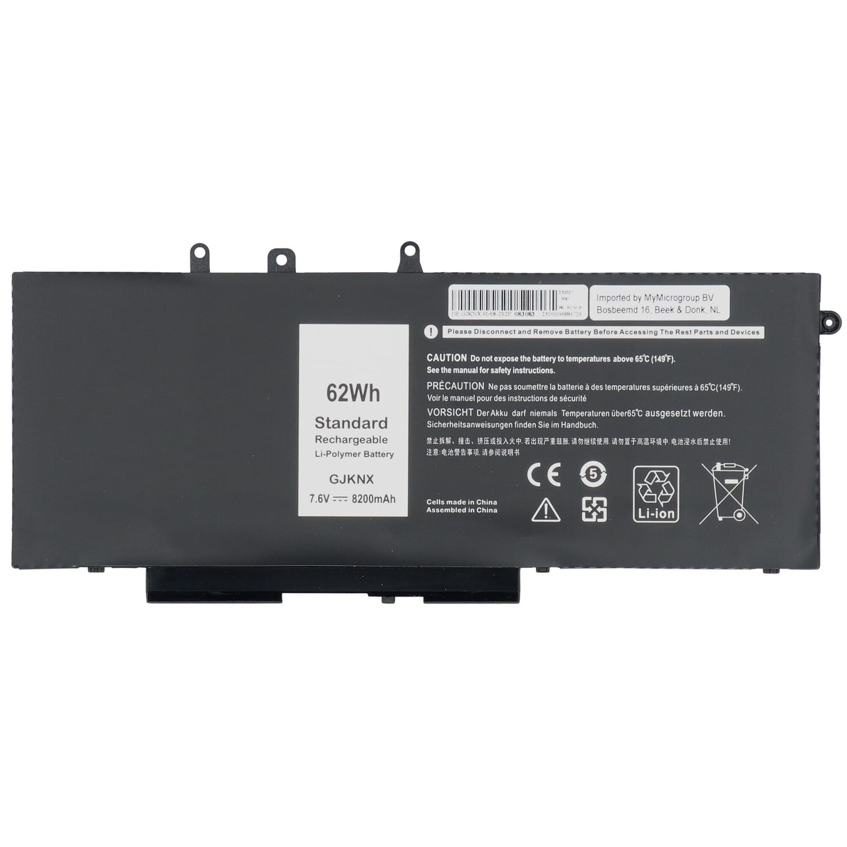Udskiftningsdele Laptop Batteri 8200 mAh