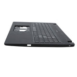 Acer notebook klávesnice qwerty us + top cover, BL - černá