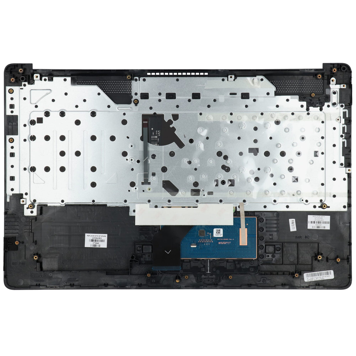 HP Laptop -Tastatur QWERTY Us + Top Cover, Hintergrundbeleuchtung (ungerade)