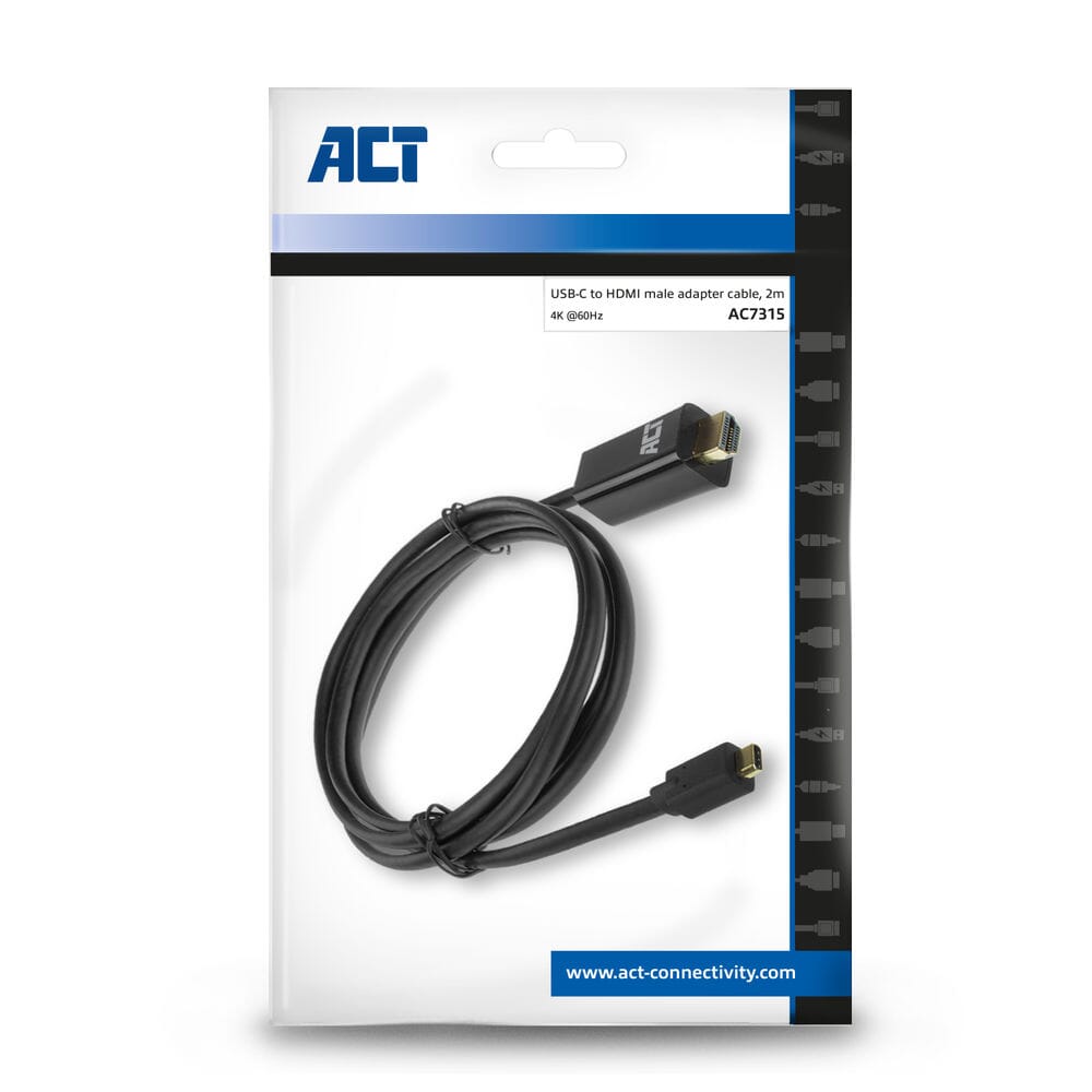 ACT USB-C to HDMI cable 2 meters