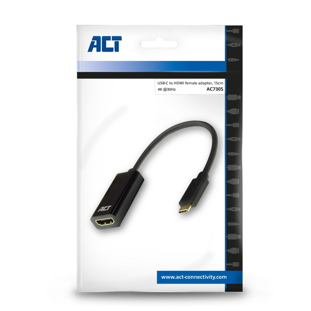Act usb-c naar hdmi adapter