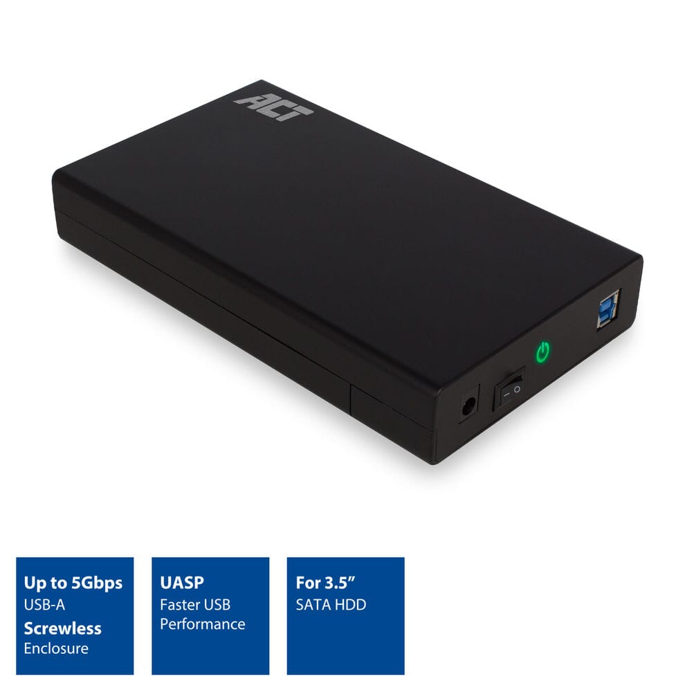ACTIF 3,5 pouces Sata Disk Harding Housing USB 3.2 Gen1