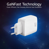 ACT-anslutning USB-C-laddare 65W 2-port med leverans PPP och G