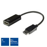 Act DisplayPort til HDMI kvindelig adapter, 4K, Zip Bag