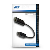 Act DisplayPort to HDMI Female Adapter, 4K, Zip Bag